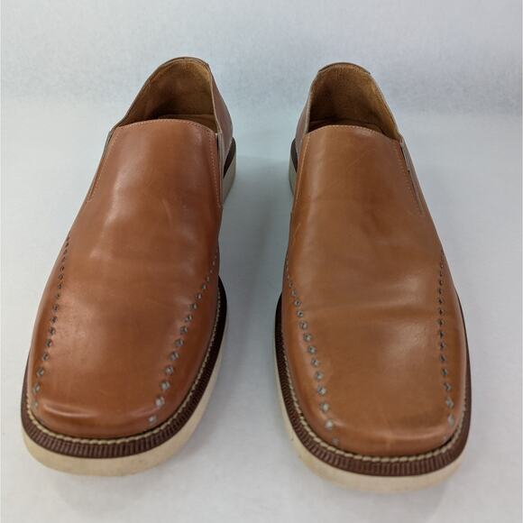 MEZLAN Rabat MENS Brown CALFSKIN LEATHER Slip On LOAFER Size 12 | 1130 - Picture 3 of 9